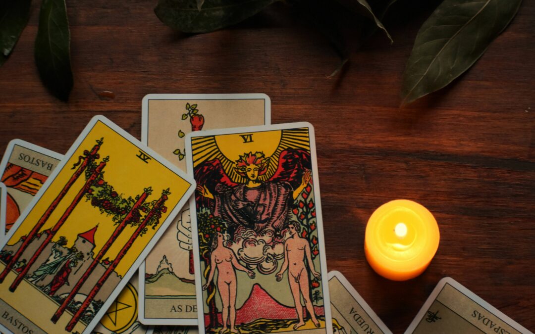 lectura de cartas con vela