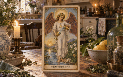 La Templanza en el tarot: significado y simbolismo de una de las cartas más equilibradas